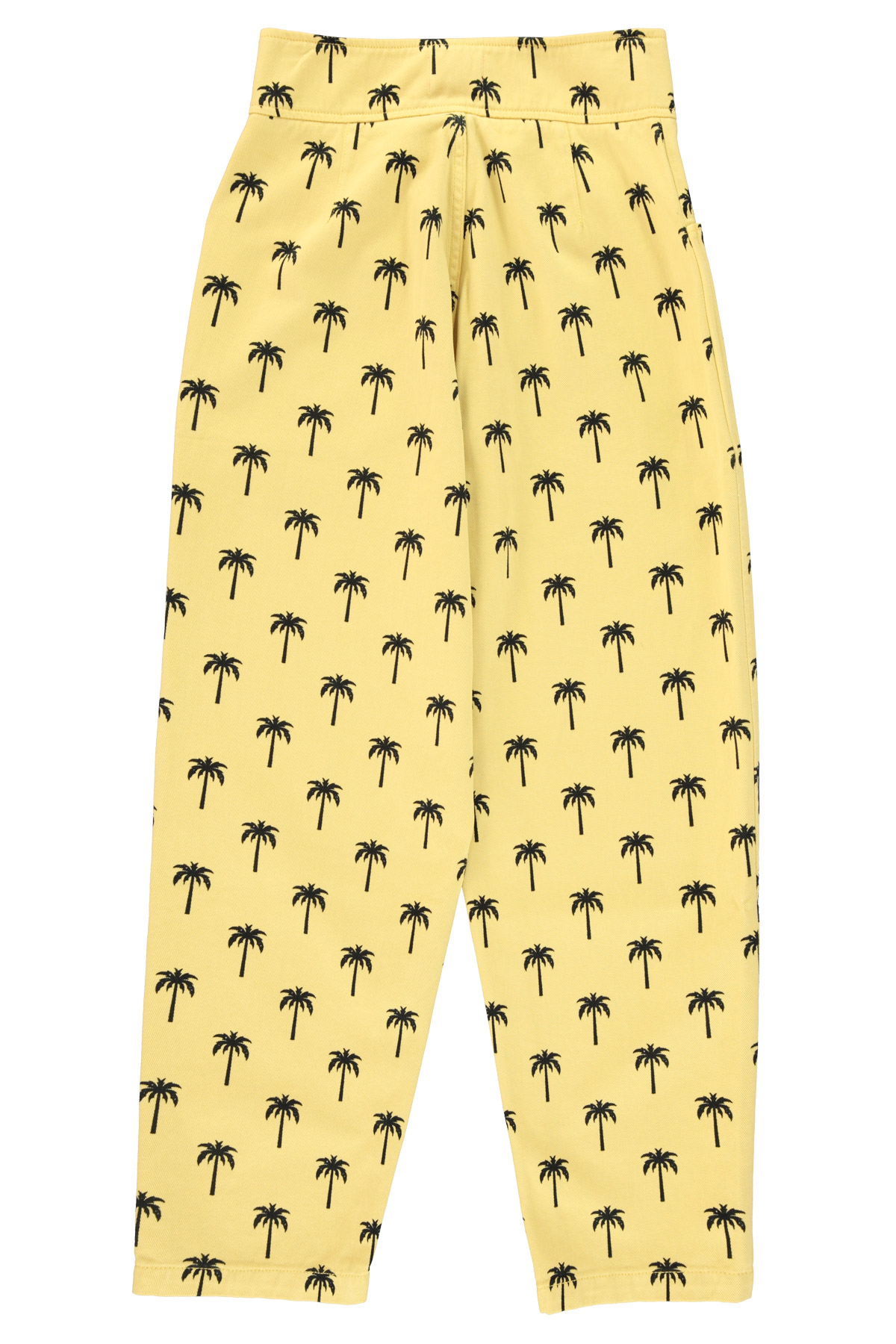3. Trousers | Yellow w: palm trees_sisters department_3